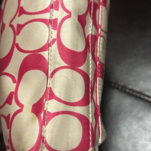 Pink Coach Wristlet - Picture 6 of 13